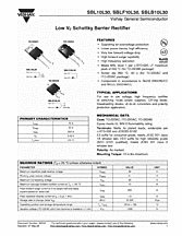 DataSheet SBL10L30 pdf